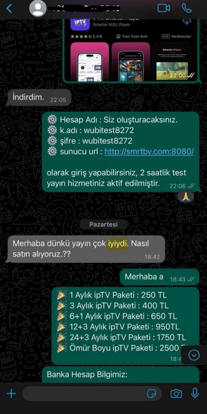 Müşteri 6 tarafından verilen olumlu geri bildirim